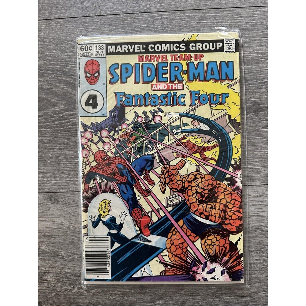 Marvel Marvel Team-Up Spider-Man & Fantastic Four #133 Single Issue Comic Color